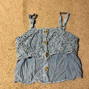 STYLE ENVY BLUE TANK TOP